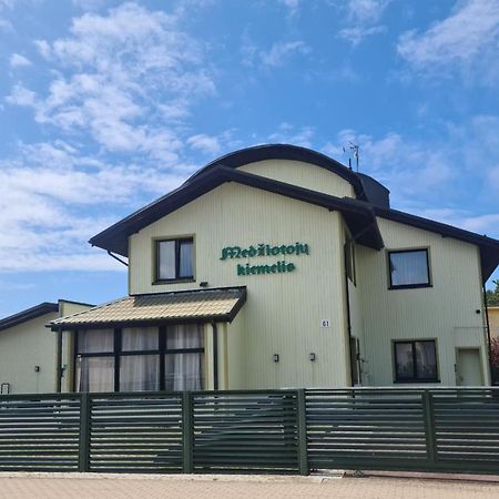 Medziotoju Kiemelis Hotell Palanga Eksteriør bilde