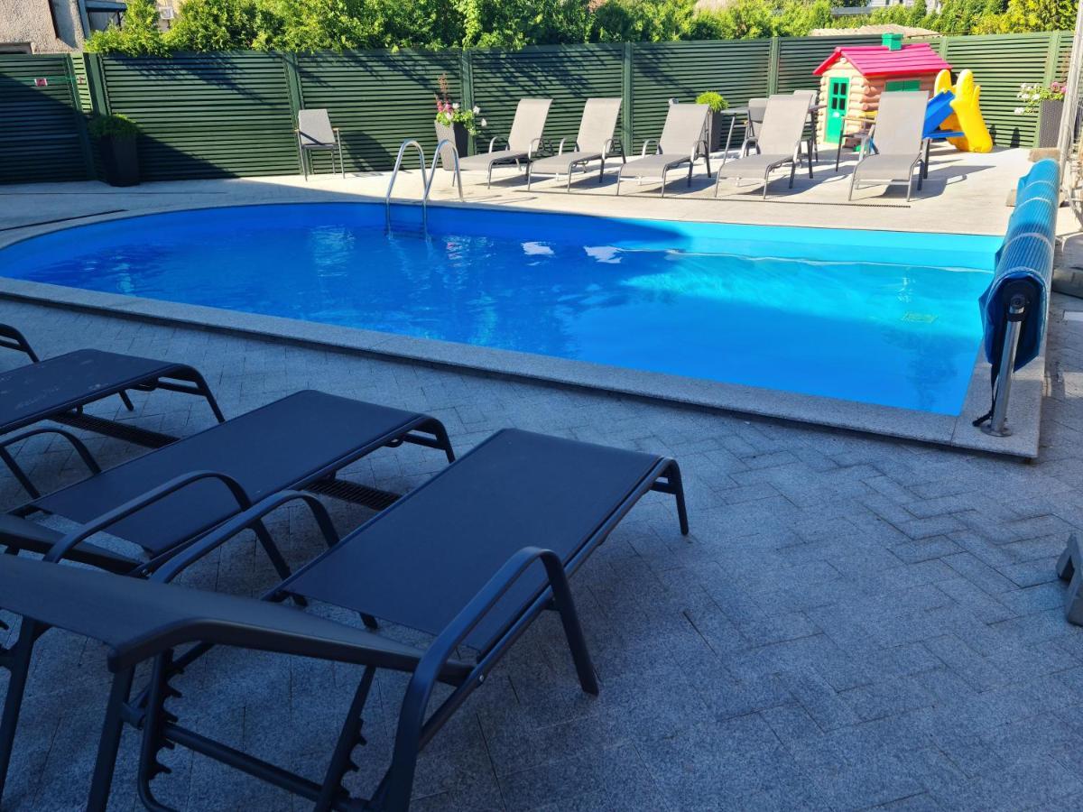 Medziotoju Kiemelis Hotell Palanga Eksteriør bilde