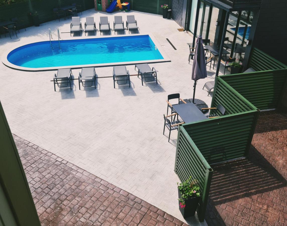 Medziotoju Kiemelis Hotell Palanga Eksteriør bilde