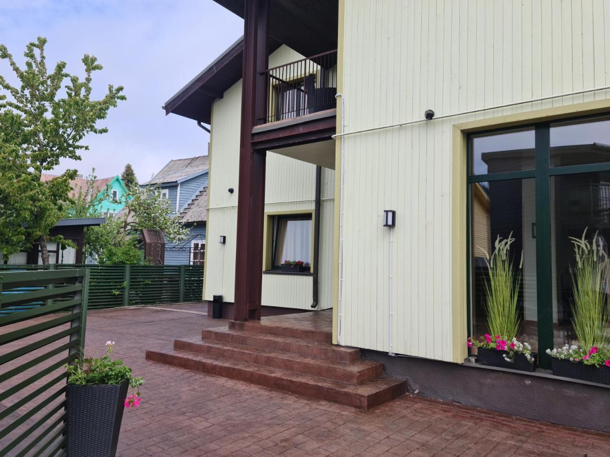 Medziotoju Kiemelis Hotell Palanga Eksteriør bilde