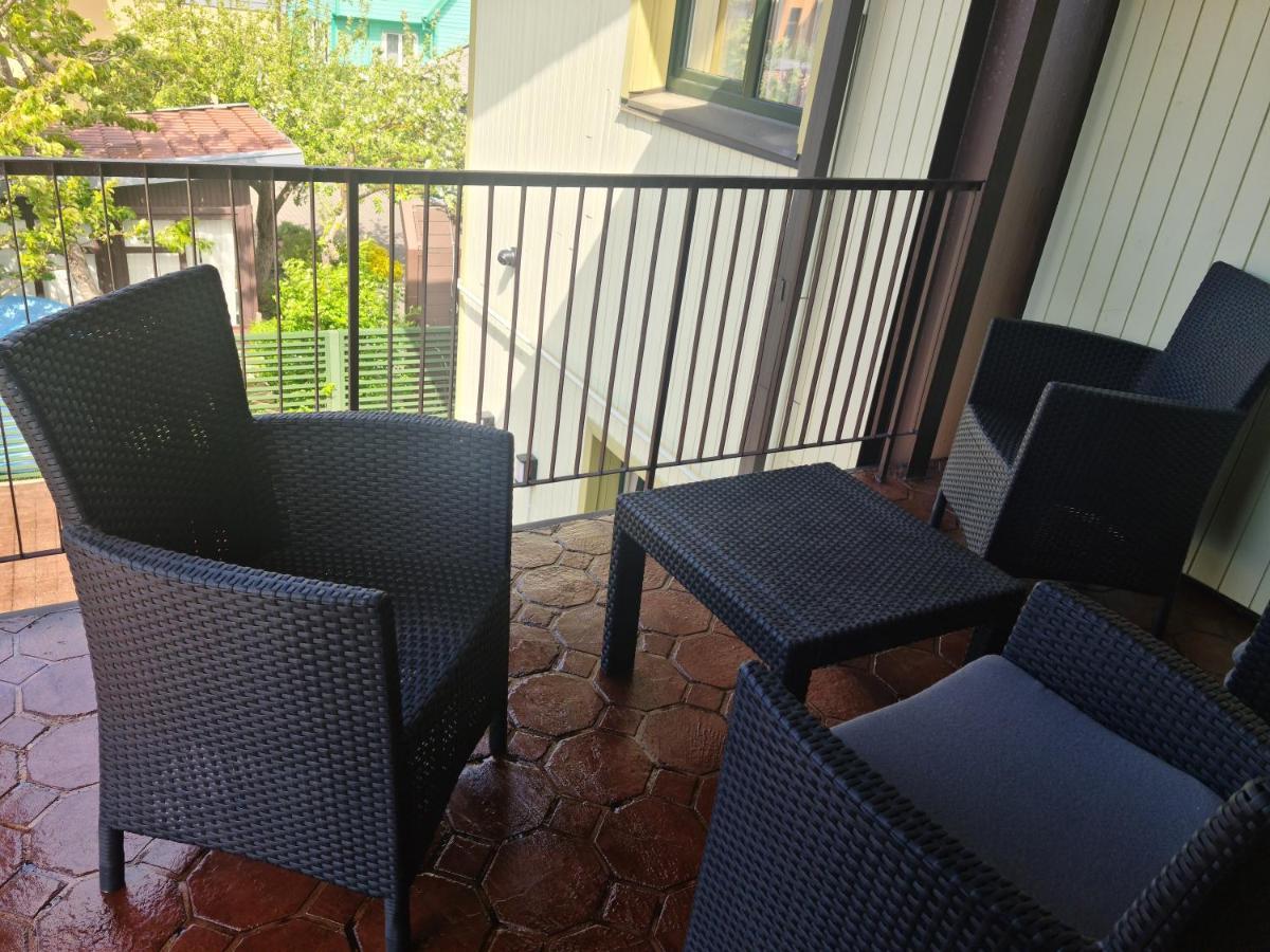 Medziotoju Kiemelis Hotell Palanga Eksteriør bilde